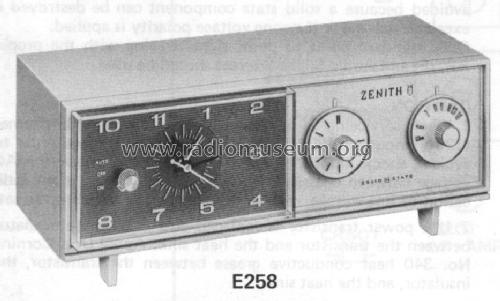 E258P ; Zenith Radio Corp.; (ID = 1255212) Radio