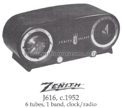 J616 Ch= 6J03; Zenith Radio Corp.; (ID = 1487466) Radio