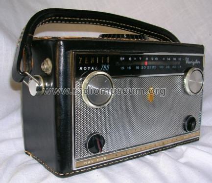Royal 780 'The Navigator' Ch= 8CT42; Zenith Radio Corp.; (ID = 764625) Radio