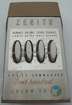 Space Commander Remote Control Four Hundred ; Zenith Radio Corp.; (ID = 677717) Misc