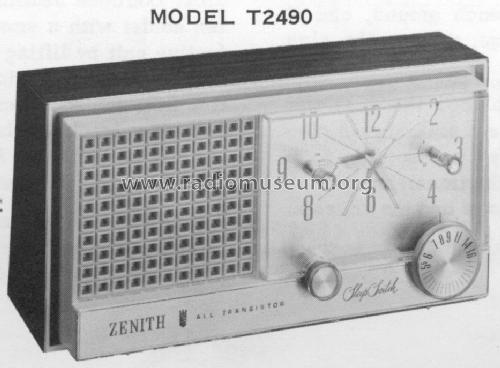 T2490A Ch= 4NT24Z2; Zenith Radio Corp.; (ID = 1237599) Radio