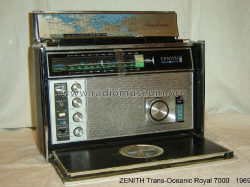 Trans-Oceanic Royal 7000 Ch= 18ZT40Z3; Zenith Radio Corp.; (ID = 1371415) Radio