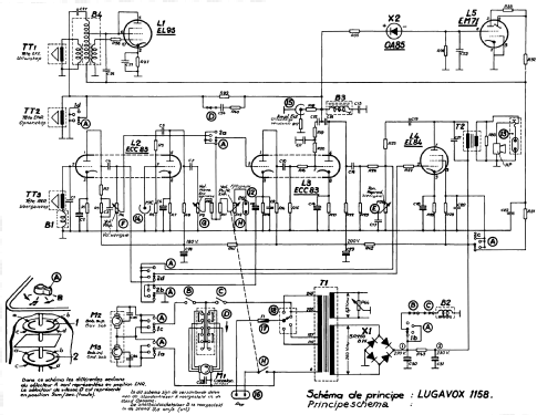 Lugavox 1158; ACEC, Ateliers de (ID = 1646597) Ton-Bild