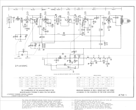 7P33 Ch= 5H1; Admiral brand (ID = 899313) Radio