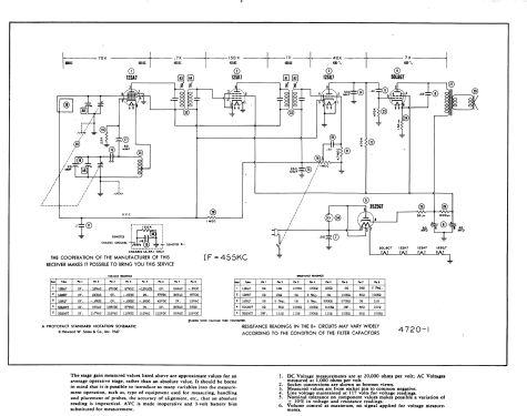 7T10 Ch= 5K1 ; Admiral brand (ID = 915829) Radio