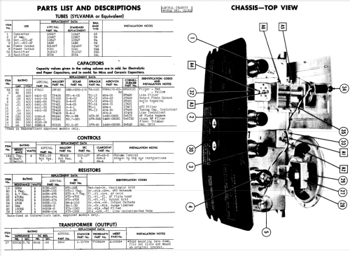 7T15 Ch= 5K1 ; Admiral brand (ID = 915865) Radio