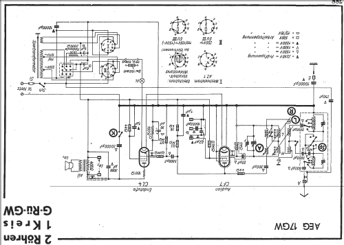 17GW ; AEG Radios Allg. (ID = 13248) Radio