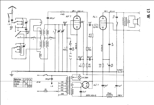 17W ; AEG Radios Allg. (ID = 5884) Radio