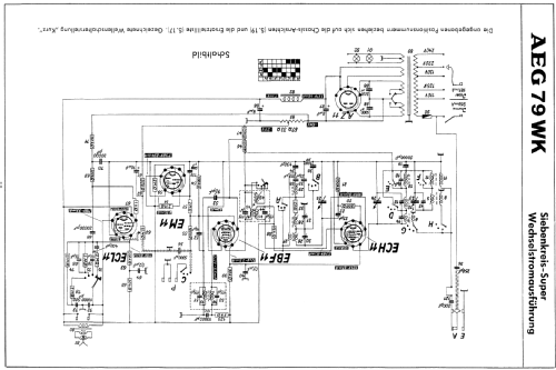 79WK; AEG Radios Allg. (ID = 208086) Radio