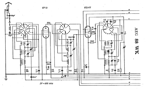 88WK; AEG Radios Allg. (ID = 554402) Radio