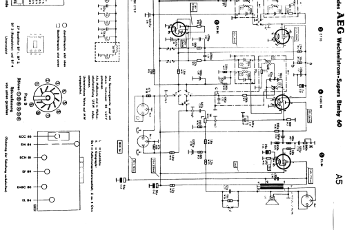 Bimby 60; AEG Radios Allg. (ID = 37249) Radio