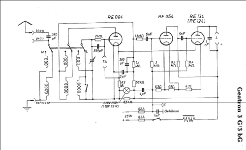 Geatron 3G/3bG; AEG Radios Allg. (ID = 7209) Radio