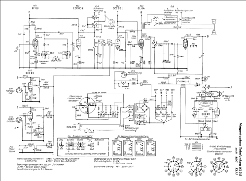 Magnetophon KL35; AEG Radios Allg. (ID = 35408) R-Player