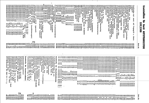 Autotransistor AT-539/2500; Akkord-Radio + (ID = 2601988) Radio