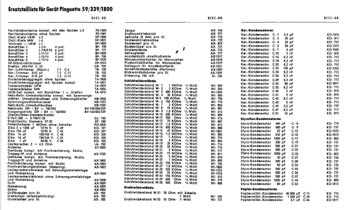 Pinguette 59; Akkord-Radio + (ID = 91932) Radio