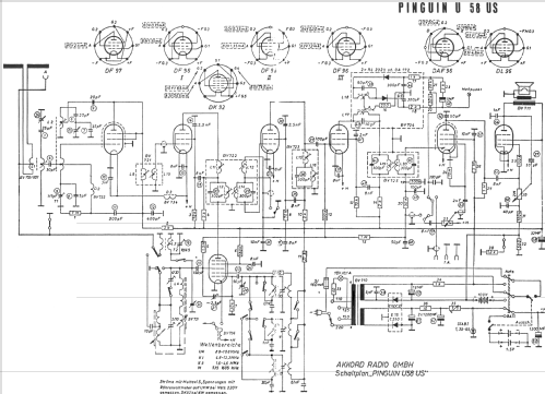 Pinguin U58; Akkord-Radio + (ID = 30079) Radio