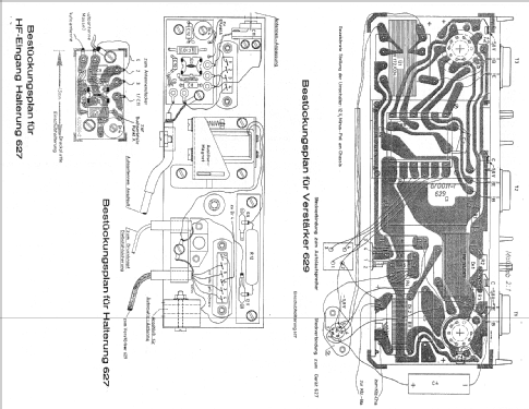 Verstärker 629; Akkord-Radio + (ID = 126831) Ampl/Mixer