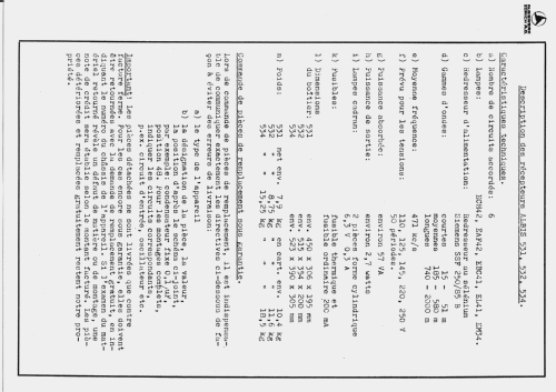 531; Albis, Albiswerke AG (ID = 499029) Radio