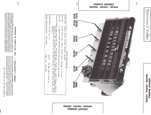 Knight 14F490 ; Allied Radio Corp. (ID = 1282640) Radio