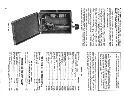 Knight-Kit 'Trans-Midge' 83 Y767; Allied Radio Corp. (ID = 2221344) Radio