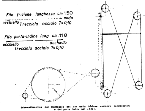 520S; Allocchio Bacchini (ID = 181949) Radio