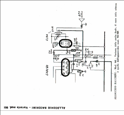 961/MF; Allocchio Bacchini (ID = 1378366) Radio
