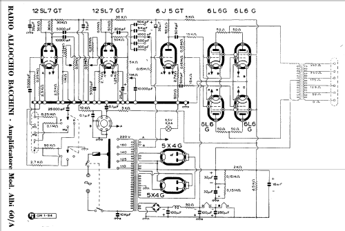 Albi 60/A; Allocchio Bacchini (ID = 970616) Ampl/Mixer