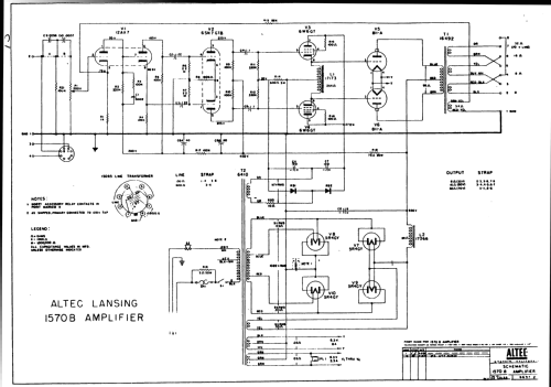 Amplifier 1570B; Altec Lansing Corp.; (ID = 2094668) Ampl/Mixer