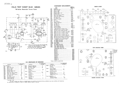 Gemini K130 Ch= 50-11; Amalgamated Wireless (ID = 2064114) Television