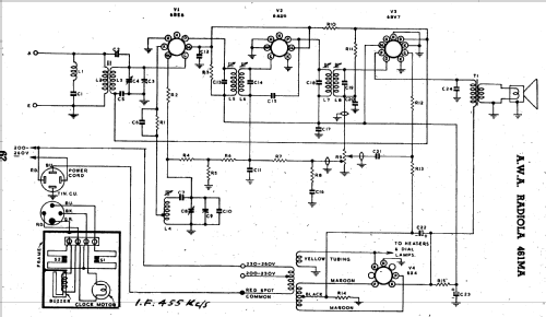 Radiola 461MA; Amalgamated Wireless (ID = 2347677) Radio