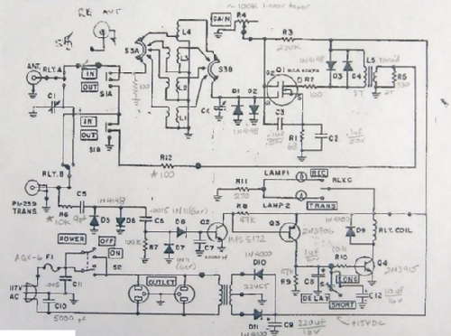 Ameco Preamplifier PT-2; American Electronics (ID = 2428079) RF-Ampl.