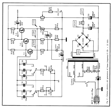 Audio Generator - Generatore di Bassa Frequenza. UK437; Amtron, High-Kit, (ID = 1122607) Equipment