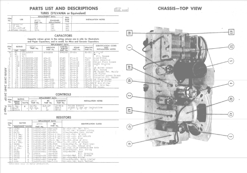 241P Ch= RE-254; Arvin, brand of (ID = 1406551) Radio