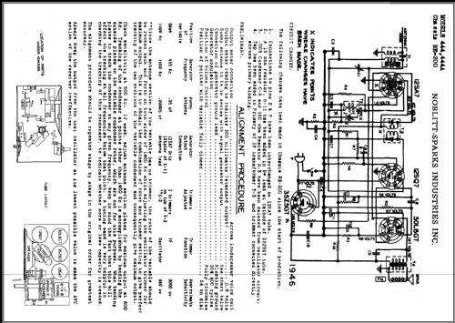 444A Ch= RE-200; Arvin, brand of (ID = 474096) Radio