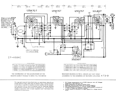 555 Ch= RE-202; Arvin, brand of (ID = 618777) Radio