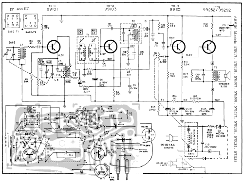 57R17 Ch= 1.99101; Arvin, brand of (ID = 205671) Radio