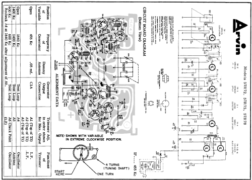 57R78 ; Arvin, brand of (ID = 205393) Radio