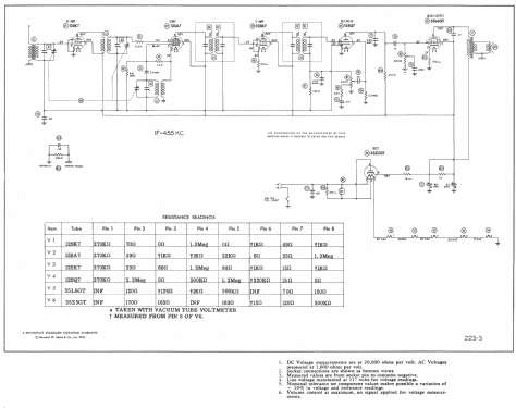 760T Ch= RE342; Arvin, brand of (ID = 426916) Radio