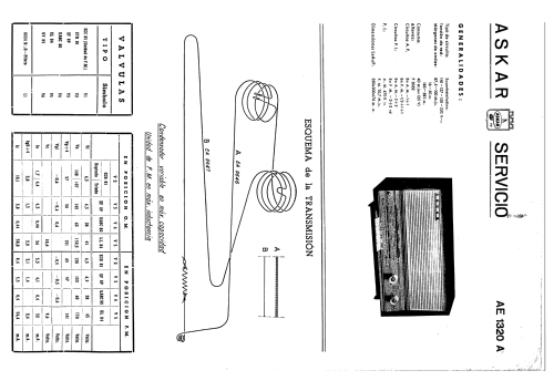 AE-1320-A; Askar, Ascar; Irún (ID = 614813) Radio