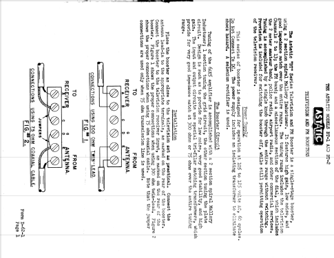 BT-1 ; Astatic Corp.; (ID = 1131610) Converter