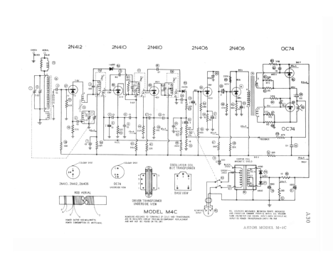 Electric Transistor M-4C; Astor brand, Radio (ID = 2052633) Radio