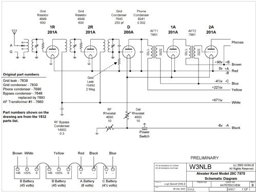 7570 Model 20C, 20 Compact; Atwater Kent Mfg. Co (ID = 276443) Radio