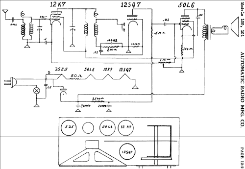 101 ; Automatic Radio Mfg. (ID = 451254) Radio