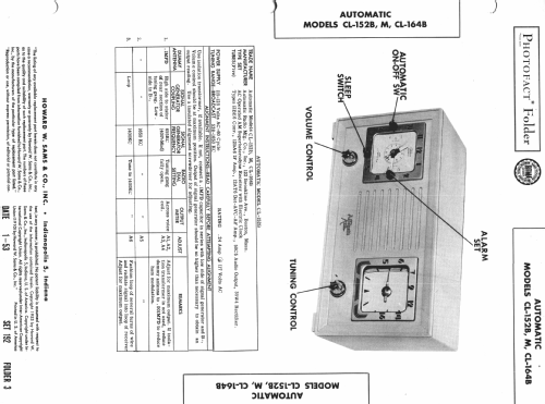 CL-152B ; Automatic Radio Mfg. (ID = 981915) Radio