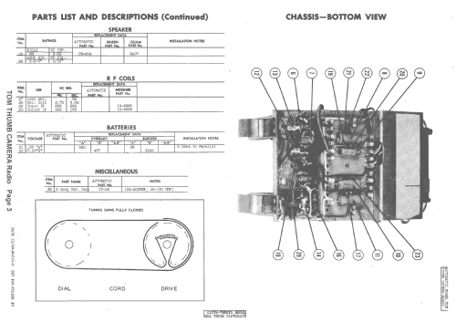 Tom Thumb Camera ; Automatic Radio Mfg. (ID = 1420577) Radio