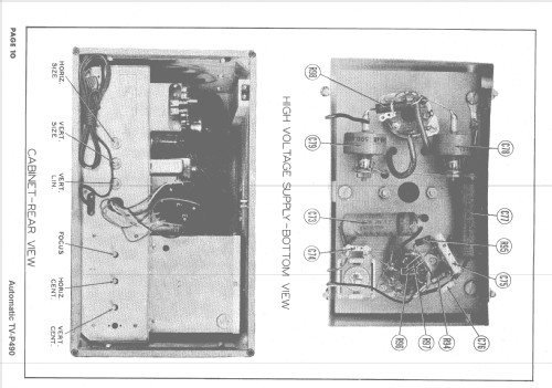 TV-P490 ; Automatic Radio Mfg. (ID = 1543780) Television