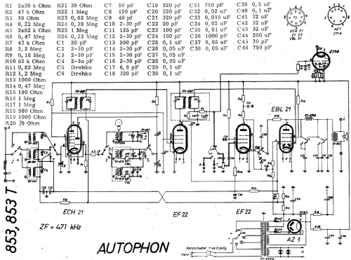 853; Autophon AG inkl. (ID = 16525) Radio