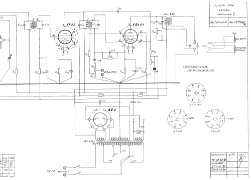 Leman Wechselstrom; Autophon AG inkl. (ID = 2091283) Radio