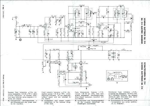 Piper RA314 ; Autovox SPA; Roma (ID = 540647) Car Radio