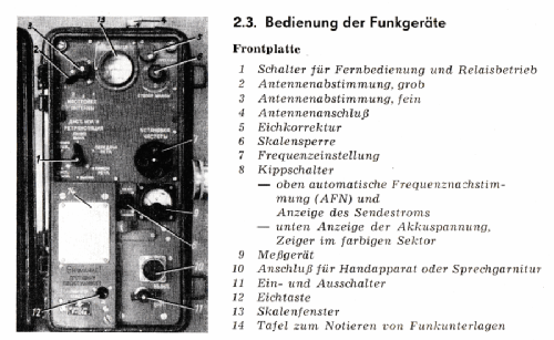 Tornisterfunkgerät R-105D {Р-105Д}; B-8865 V8865 post (ID = 1757110) Mil TRX